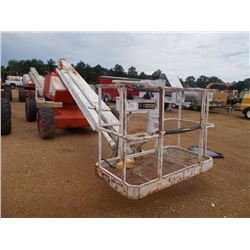 SNORKLE TB-A42D MANLIFT, S/N 086355, 500# PLATFORM CAP, 32' PLATFORM REACH, 42' PLATFORM HEIGHT, DEU
