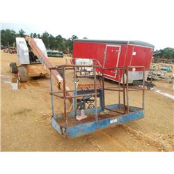 MARKLIFT RT42 MANLIFT, S/N 580MC631, 42' REACH, 581 HRS