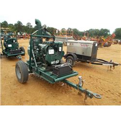 GORMAN-RUPP 16C2-14L 6" CENTRIFUGAL PUMP, DEUTZ DIESEL ENGINE, S/A TRAILER