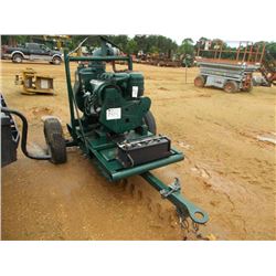 GORMAN-RUPP 16C2-14L 6" CENTRIFUGAL PUMP, DEUTZ DIESEL ENGINE, S/A TRAILER