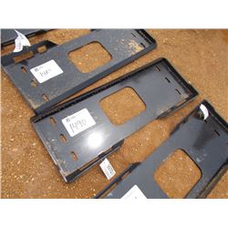 QUICK TACH MOUNT PLATE, FITS SKID STEER LOADER