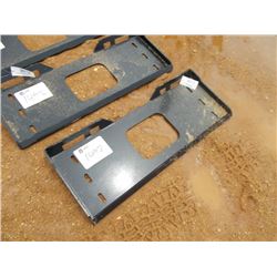 QUICK TACH MOUNT PLATE, FITS SKID STEER LOADER