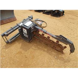 BRADCO 625 TRENCHER ATTACHMENT, FITS SKID STEER LOADER