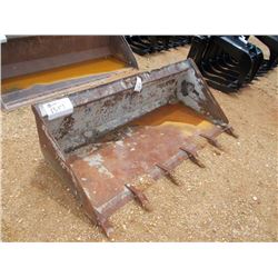 65" GP BUCKET W/TEETH, FITS SKID STEER