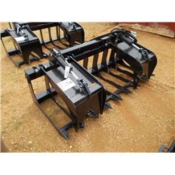 72" HYDRAULIC GRAPPLE, FITS SKID STEER LOADER