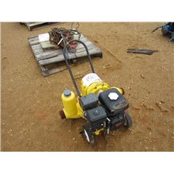 WACKER PD3 WATER PUMP, S/N 5463752, GAS ENGINE
