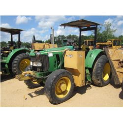 JOHN DEERE 6320 MFWD FARM TRACTOR, S/N L06320A444388 (2004) 3 PTH, PTO, 2 HYDRAULIC REMOTES, DIAMOND