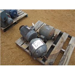 1 LOT (3) ELECTRIC MOTORS