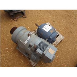1 LOT (2) ELECTRIC MOTORS