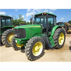 JOHN DEERE 6715 MFWD FARM TRACTOR, S/N 487293 (06 YR) 3 PTH, PTO, 2 HYD REMOTES, QUICK HITCH, ECAB W