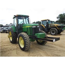 JOHN DEERE 7810 MFWD FARM TRACTOR, S/N 015177, 3 PTH, PTO, 3 HYD REMOTES, QUICK HITCH, ECAB W/AIR, 1
