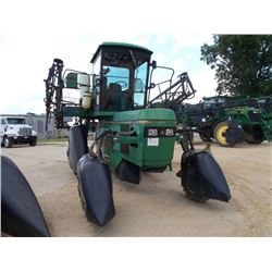 JOHN DEER 6500 MFWD SPRAY TRACTOR, S/N 4060, 42' SPRAY WIDTH, ECAB W/AIR, METER READING 2,950 HRS
