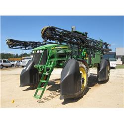 2009 JOHN DEERE 4730 SPRAYER, S/N 008709, 90' BOOM, ROW CROP FENDERS, FOAM MARKERS, AUTO TRAC READY,
