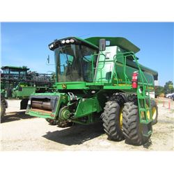 JOHN DEERE 9670 STS 4X4 COMBINE, S/N 726495 (08 YR) CONTOUR MASTER, BULLET ROTOR, ECAB W/AIR, 520/85