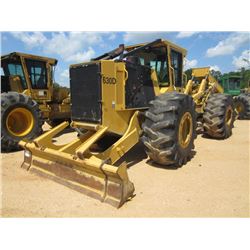 2013 TIGERCAT 630D GRAPPLE SKIDDER, S/N 6303807, DUAL ARCH, WINCH, 30.5X32 TIRES, ECAB W/AIR, METER 