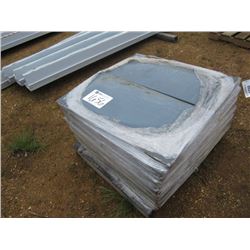 (1) LOT 3'X17" METAL PANELS