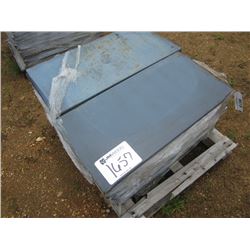 (1) LOT 3'X17" METAL PANELS