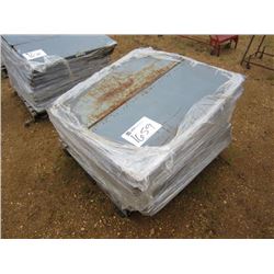 (1) LOT 3'X17" METAL PANELS