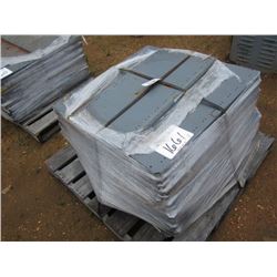 (1) LOT 3'X17" METAL PANELS