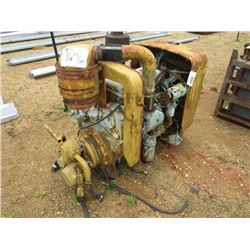 GENERAL MOTOR DIESEL ENGINEW/HYD PUMP & RADIATOR