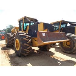 TIGERCAT 620C GRAPPLE SKIDDER, S/N 6200669 (05 YR) DUAL ARCH, WINCH, ECAB W/AIR, 30.5L-32 TIRES, MET