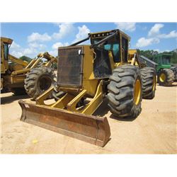 TIGERCAT 620C GRAPPLE SKIDDER, S/N 6200953 (06 YR) DUAL ARCH, WINCH, ECAB W/AIR, 30.5L-32 TIRES, MET