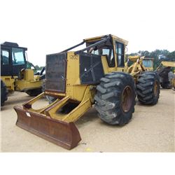 TIGERCAT 620C GRAPPLE SKIDDER, S/N 6200610 (05 YR) DUAL ARCH GRAPPLE, WINCH, ECAB W/AIR, 30.5-32 TIR