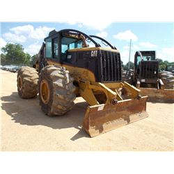 CAT 525B GRAPPLE SKIDDER, S/N 3KZ01475 (04 YR) DUAL ARCH, WINCH, ECAB W/AIR, 30.5L-32 TIRES, METER R