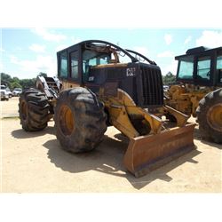 CAT 525B GRAPPLE SKIDDER, S/N 3KZ01063 (03 YR) WINCH, ECAB W/AIR, 30.5-32 TIRES, METER READING 15,41