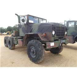 HARSCO 5 TON 6X6 TRUCK TRACTOR, S/N 34-03709, CUMMINS DIESEL ENG, ALLISON A/T, ODOMETER READING 26,6