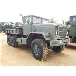 HARSCO M923A2 5 TON 6X6 CARGO TRUCK, S/N 23F10226, CUMMINS DIESEL ENG, A/T, 14' BODY, 14.00R20 TIRES