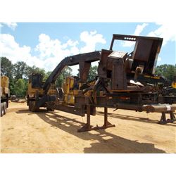 TIGERCAT 240B LOG LOADER, S/N 2400597,6 CYL CUMMINS DIESEL ENG, ECAB W/AIR, DELIMBER, MTD ON T/A TRA