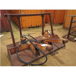 BRODERSON 1C80-2D CRANE, S/N 198109, GAS/LP ENG, ECAB, OUTRIGGERS, METER READING 3,311 HRS