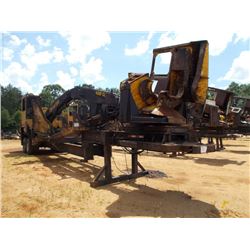 TIGERCAT 230B LOG LOADER, S/N 1096, (06 YR) DELIMBER, ECAB W/AIR, MTD ON T/A TRAILER, METER READING 