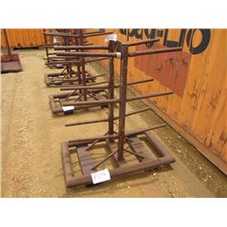 1 LOT (2) METAL PARTS CAGE