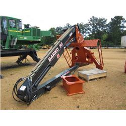 2014 BARKO 80 XLE LOG LOADER, S/N , FOOT SWING, JOYSTICK CONTROLS, FOLD DOWN SEAT, TELESCOPIC STABIL