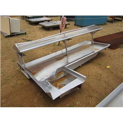 105" STAINLESS STEEL TRAY RETURN SINK