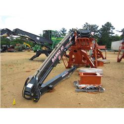 2014 BARKO 80 XLE LOG LOADER, S/N 11408023756, FOOT SWING, JOYSTICK CONTROLS, FOLD DOWN SEAT, TELESC