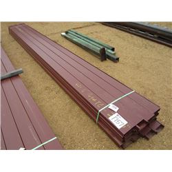 1 LOT (40) 6" 16 GALVANIZED CHANNEL 20' LGTH