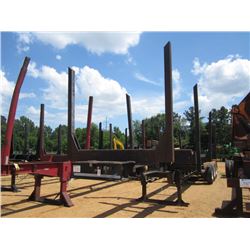 2006 MAGNOLIA 123 HE-11 TRI-AXLE 4 BOLSTER LOG TRAILER, S/N 1M9BA403661435077, 11R24.5 TIRES, DISC W