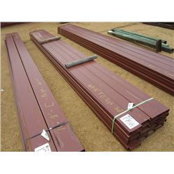 1 LOT (40) 6" 16 GALVANIZED CHANNEL 20' LGTH