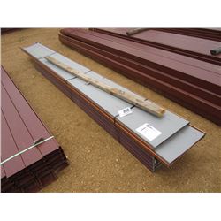 1 LOT (18) 16" SEAM LOCK PANEL, (4) 14', (14) 12'