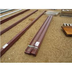 1 LOT (10) 6" 16 GALVANIZED CHANNEL 12' LGTH