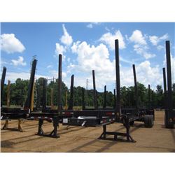 4 BOLSTER T/A LOG TRAILER, S/N , 11R22.5 TIRES, DISC WHEELS