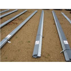 1 LOT (30) 4Z18 GALVANIZED METAL, 20' LENGTH