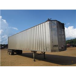 1992 DORSEY T/A 421 CHIP TRAILER, S/N 1DTV75T20NA206181, 11R24.5 TIRES, DISC WHEELS