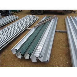 1 LOT (27) 5" X 15' GUTTER PANELS