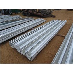 1 LOT (25) 7" X 15' GUTTER PANELS