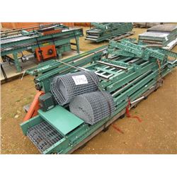 1 LOT 18" CHAIN CONVEYOR