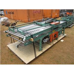 1 LOT 54" X 20' BELT CONVEYOR